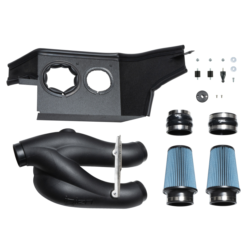 Injen 15-25 Ford F150 / 18-24 Ford Expedition Midnight Black Power-Flow Air Intake System - Image 2