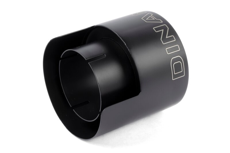Dinan Double-Walled 4.5in Clamp-On Exhaust Tip - Black - 4.5in Outlet / 3in Inlet - Image 4