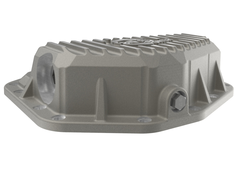 aFe POWER Street Series Front Diff Cover Raw w/ Machined Fins Ford F-250/350 23-26(Dana M235) - Image 8