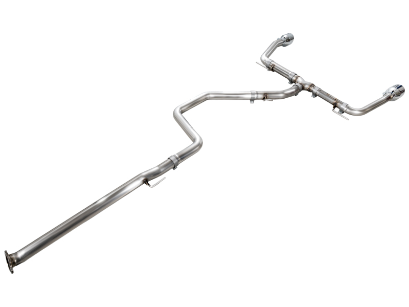 AWE Tuning 22-26 Hyundai Elantra N Track Edition Cat-Back Exhaust - Chrome Silver Tips - Image 9