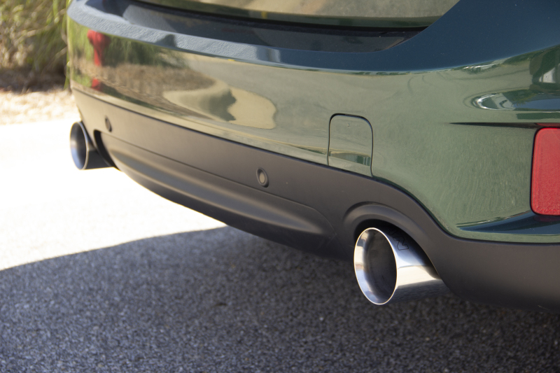 Dinan 17-24 Mini Cooper Clubman/Countryman S (F54/F60) Valved Axleback Exhaust - Polished Tips - Image 3