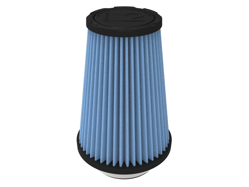 aFe POWER Universal Clamp-On Air Filter w/ D2 Dura-Dry Media - 3-1/2in F x 6in B x 4in T x 8in H