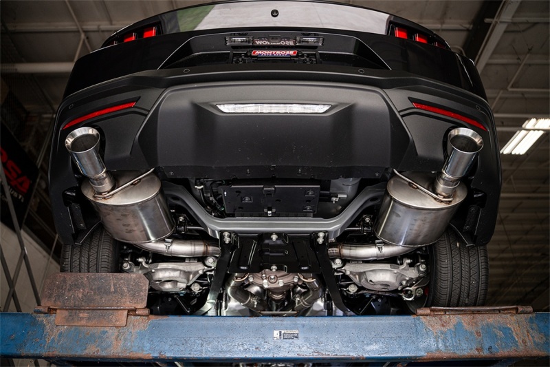 Corsa 24-25 Ford Mustang GT Xtreme 3in Cat-Back Dual Rear Exhaust w/4.5in Straight-Cut Polish Tips - Image 2