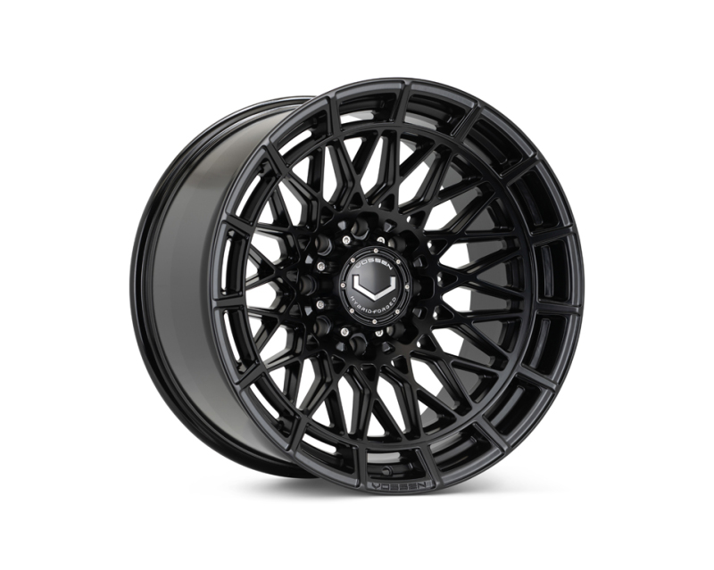 Vossen HFX-3 22x12 - 8x165.1 - ET44 - Ultra Deep Face - 125.1 - Satin Black Wheel