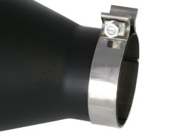 Alternative view of aFe MACH Force-Xp Universal Exhaust Tip 4 IN Inlet x 7 IN Outlet x 18 IN L