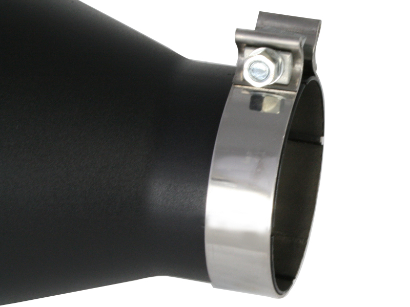 aFe MACH Force-Xp Universal Exhaust Tip 4 IN Inlet x 7 IN Outlet x 18 IN L - Image 2