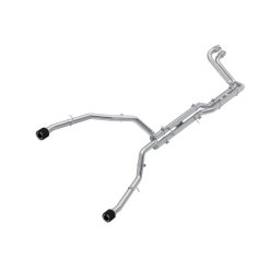 MBRP 2025 Ram 1500 T304 Dual Split Rear Catback Exhaust w/ Carbon Fiber Tips