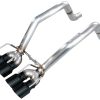 AWE Tuning 05-07 C6 Chevrolet Corvette 6.0L Track Edition Axle-Back Exhaust w/ Diamond Black Tips