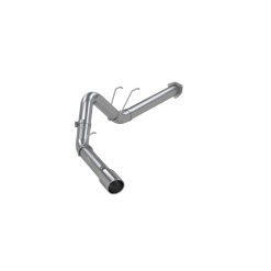 Alternative view of MBRP 17-19 Ford F250/350/450 6.7L 4in Aluminized Filter Back Single Tip Exhaust System