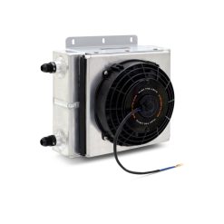Alternative view of Mishimoto Universal Oil Cooler Kit 23 Row Cooler and 1in x 8in Fan