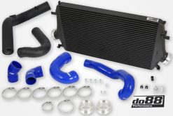 do88 10-11 SAAB NG 9-5 2.8T/Turbo6 BigPack Intercooler Kit w/Blue Hoses
