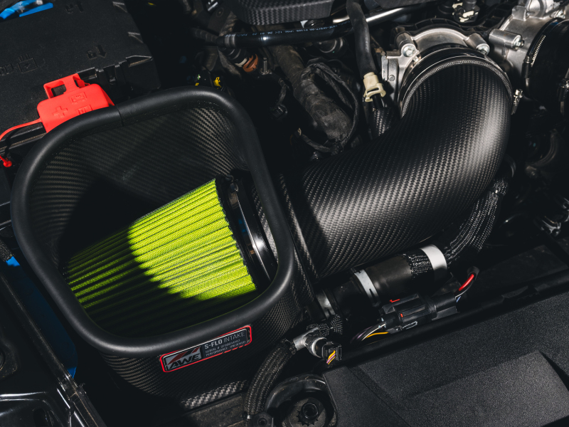 AWE Tuning 24-26 Ford S650 Mustang GT/Dark Horse S-FLO Carbon Intake - Image 10