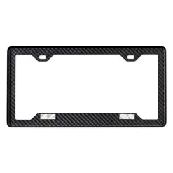 Alternative view of Mishimoto Carbon Fiber License Plate Frame - Gloss