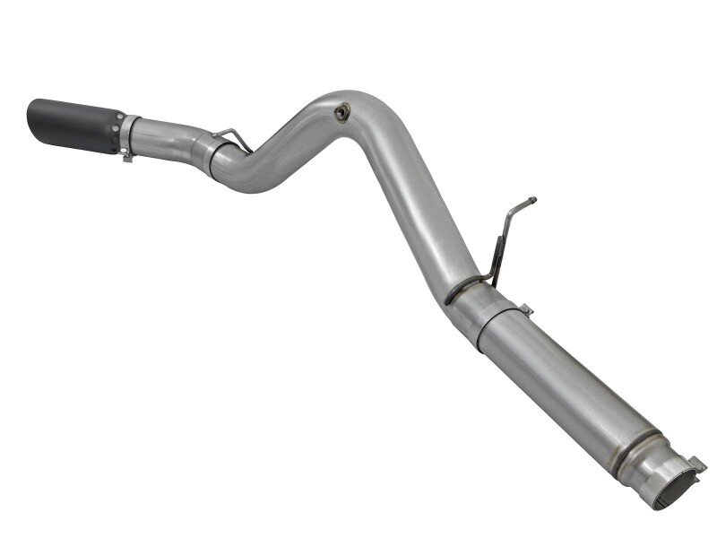 aFe LARGE Bore HD 5in Exhausts DPF-Back SS w/ Black Tips 16-17 GM Diesel Truck V8-6.6L (td) LML/L5P - Image 3