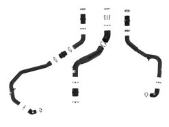 aFe BladeRunner Aluminum Hot and Cold Charge Pipe Kit Black Ford F-150 24-26 V6-2.7L (tt) - Image 3