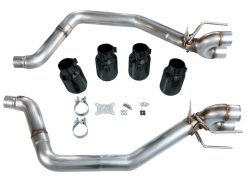 AWE Tuning 09-13 Chevrolet Corvette 6.2L Track Edition Axle-Back Exhaust w/ Diamond Black Tips - Image 11