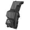 aFe 20-25 GM Trucks L6 3.0L Engine Oil Pan - Black w/ Machined Fins