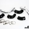 do88 Volvo 7/940 Turbo Center Connection Pipe Kit Black Hoses 3in Throttle Body