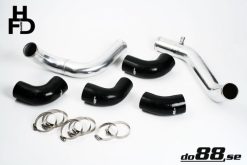 do88 Volvo 7/940 Turbo Center Connection Pipe Kit Black Hoses standard TB