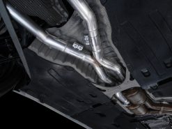 AWE Tuning BMW F97 X3 M Non-Resonated Performance Mid Pipe - Image 4