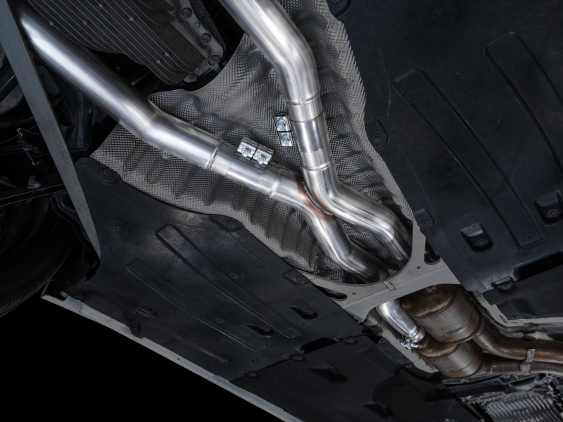 AWE Tuning BMW F97 X3 M Non-Resonated Performance Mid Pipe - Image 4