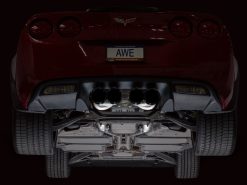 AWE Tuning 09-13 Chevrolet Corvette 6.2L Touring Edition Axle-Back Exhaust w/ Diamond Black Tips - Image 12