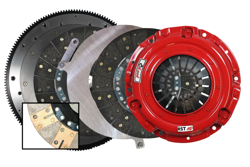 McLeod Racing RST HD Twin w/ Aluminum Flywheel - 96-10 Mustang 4.6L - 1-1/16 x 10 Spline - 164T