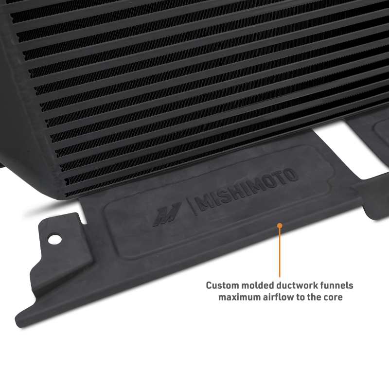 Mishimoto 2024+ Toyota Tacoma Performance Intercooler - Black - Image 6