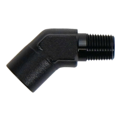 DeatschWerks 1/8in NPT Female to 1/8in NPT Male 45-Degree Fitting