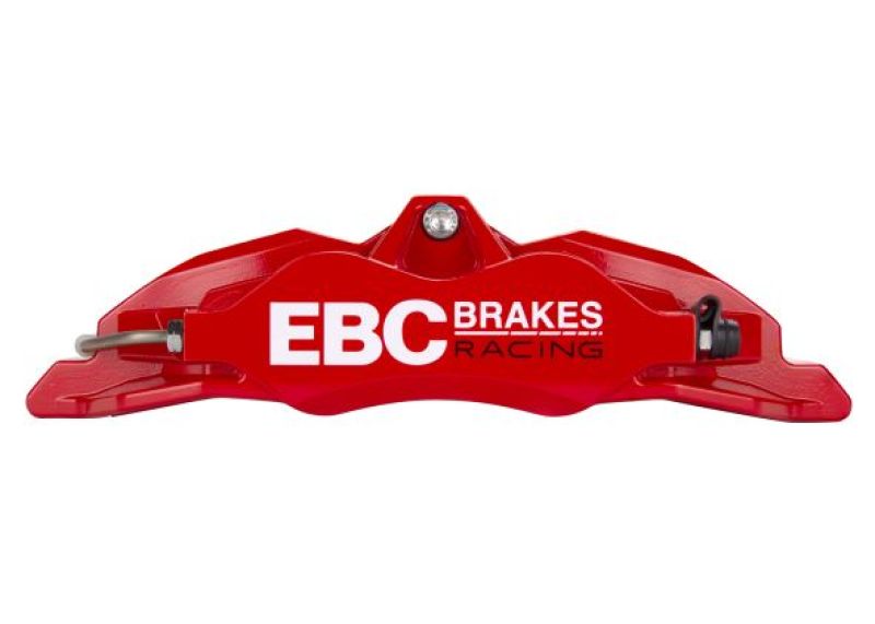 EBC Racing 05-11 Ford Focus ST (Mk2) Front Left Apollo-4 Red Caliper - Image 2