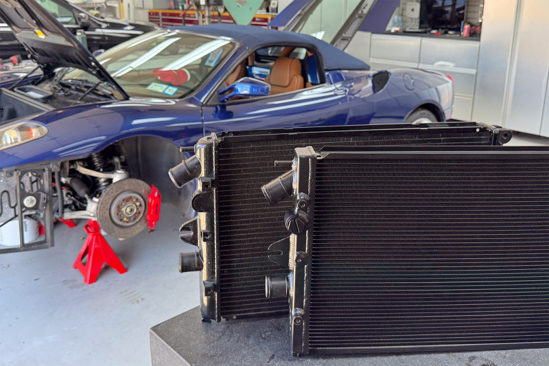 CSF 05-09 Ferrari F430 High Performance All Aluminum Radiator - Left/Right - Image 11