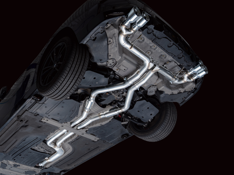 AWE Tuning 22-26 BMW M240i (G42) Track Edition Exhaust - Chrome Silver Tips - Image 3