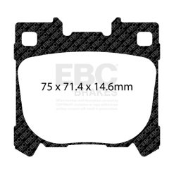 EBC 2022+ Toyota GR Yaris Bluestuff Rear Brake Pads - Image 4