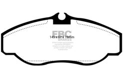 Alternative view of EBC 99-03 Land Rover Discovery (Series 2) 4.0 Yellowstuff Front Brake Pads
