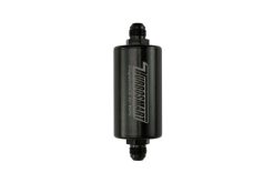 Turbosmart 10um 8AN Inline Fuel Filter - Black