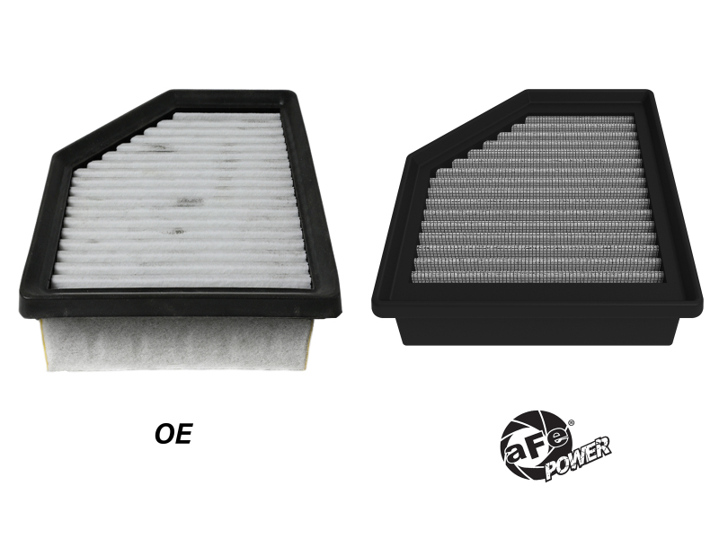 aFe Magnum FLOW OE Replacement Air Filter w/ Pro DRY S Media Nissan Rogue 22-25 L3-1.5L (t) - Image 3