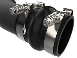 aFe 23-24 Ford Diesel Trucks V8-6.7L (td) BladeRunner Aluminum Hot and Cold Charge Pipe Kit - Black - Image 5