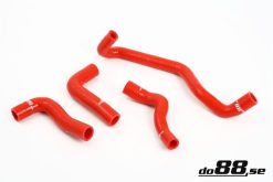 do88 Volvo C30/C70/S40/V50 Turbo 04-13 Heater Hoses Red