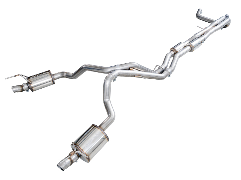 AWE Tuning 2021+ Cadillac Escalade 6.2L 0FG Dual Exit Exhaust System (Reuses OE Tips) - Image 2