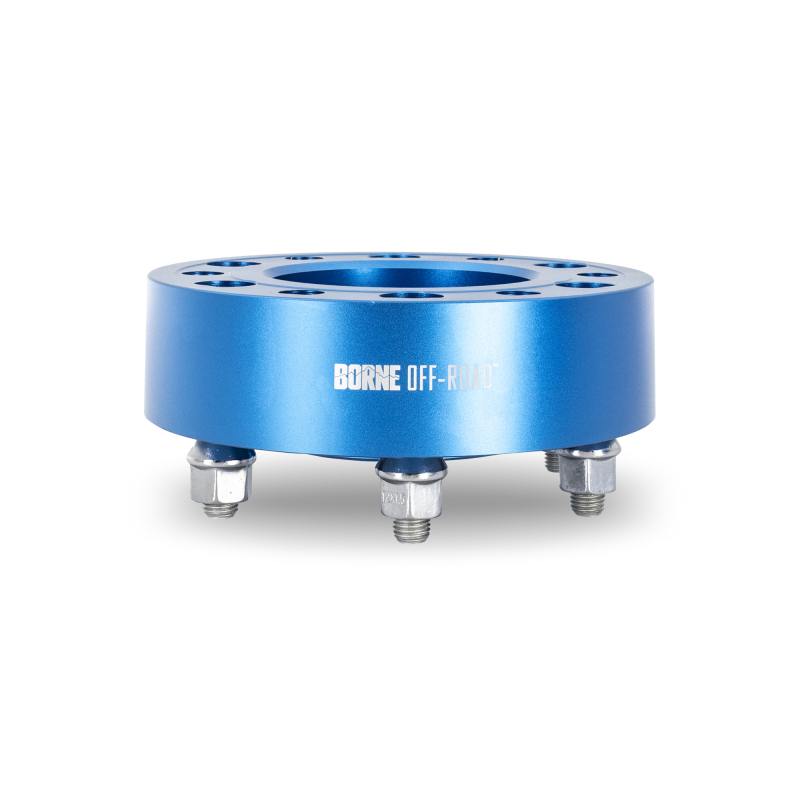 Mishimoto Wheel Spacers - 6x139.7 - 95.1 - 35 - M14 - Blue - Image 3