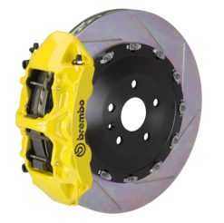 Brembo 25+ BMW X3 30/BMW X3 M50 xDrive Fr GT BBK 6 Pist Cast 405x34 2pc Rotor Slotted Type1- Yellow