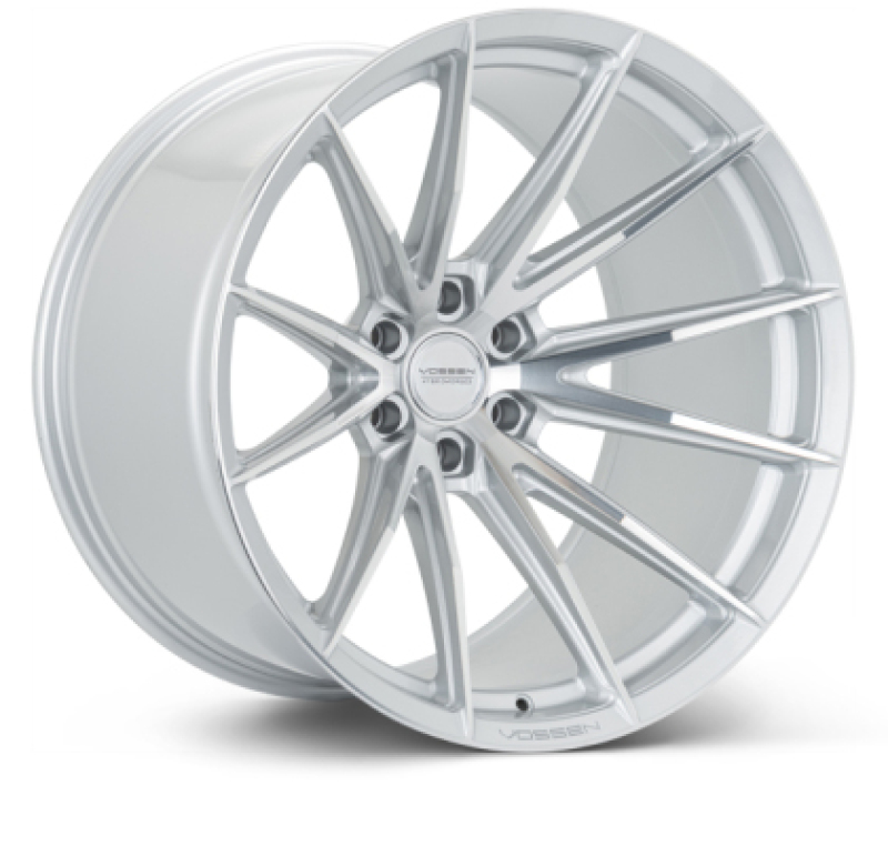 Vossen HFX-2 21x10.5 - 5x120 - ET38 - Deep Face - 72.56 - Silver Polished Wheel