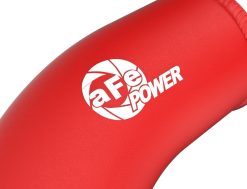 aFe 2024+ Toyota Tacoma BladeRunner 2.5in & 3in Aluminum Hot & Cold Charge Pipe Kit - Red - Image 3