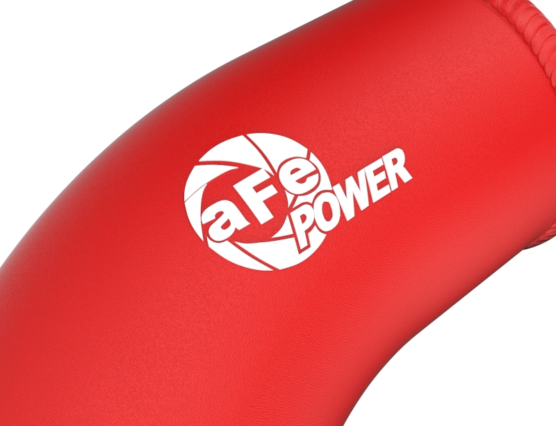aFe 2024+ Toyota Tacoma BladeRunner 2.5in & 3in Aluminum Hot & Cold Charge Pipe Kit - Red - Image 3