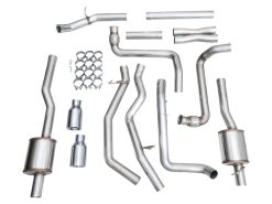 AWE Tuning 2025+ RAM 1500 3.0TT Rebel 0FG Cat-Back Exhaust w/ Chrome Silver Tips - Image 9