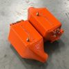 CSF 12-16 BMW M5 (F10) / 12-18 BMW M6 (F06/F12/F13) Twin Charge-Air-Cooler Set - Fire Orange