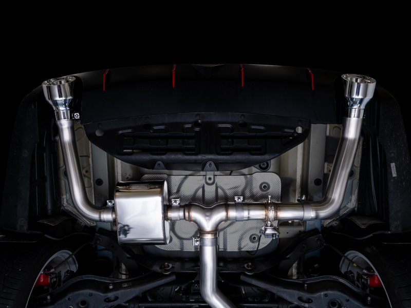 AWE Tuning 22-26 Hyundai Elantra N SwitchPath Cat-Back Exhaust - Chrome Silver Tips - Image 2