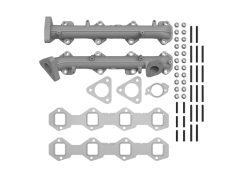 Alternative view of aFe BladeRunner Ported Ductile Iron Exhaust Manifold Ford Diesel Trucks 11-14 V8-6.7L (td)