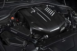 Alternative view of Dinan 20-26 Toyota GR Supra (A90/A91) Aluminum Strut Tower Braces - Front