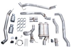 AWE 2024+ Ford Ranger Raptor 3.0L Switchpath Cat-Back Exhaust - Chrome Silver Tips - Image 17